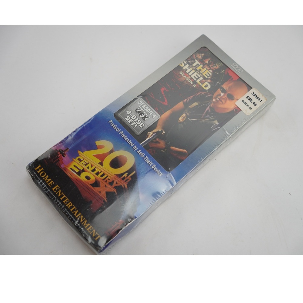 The Shield Season‎ 3 DVD 4-Disc Set Collector's Edition New Sealed Longbox